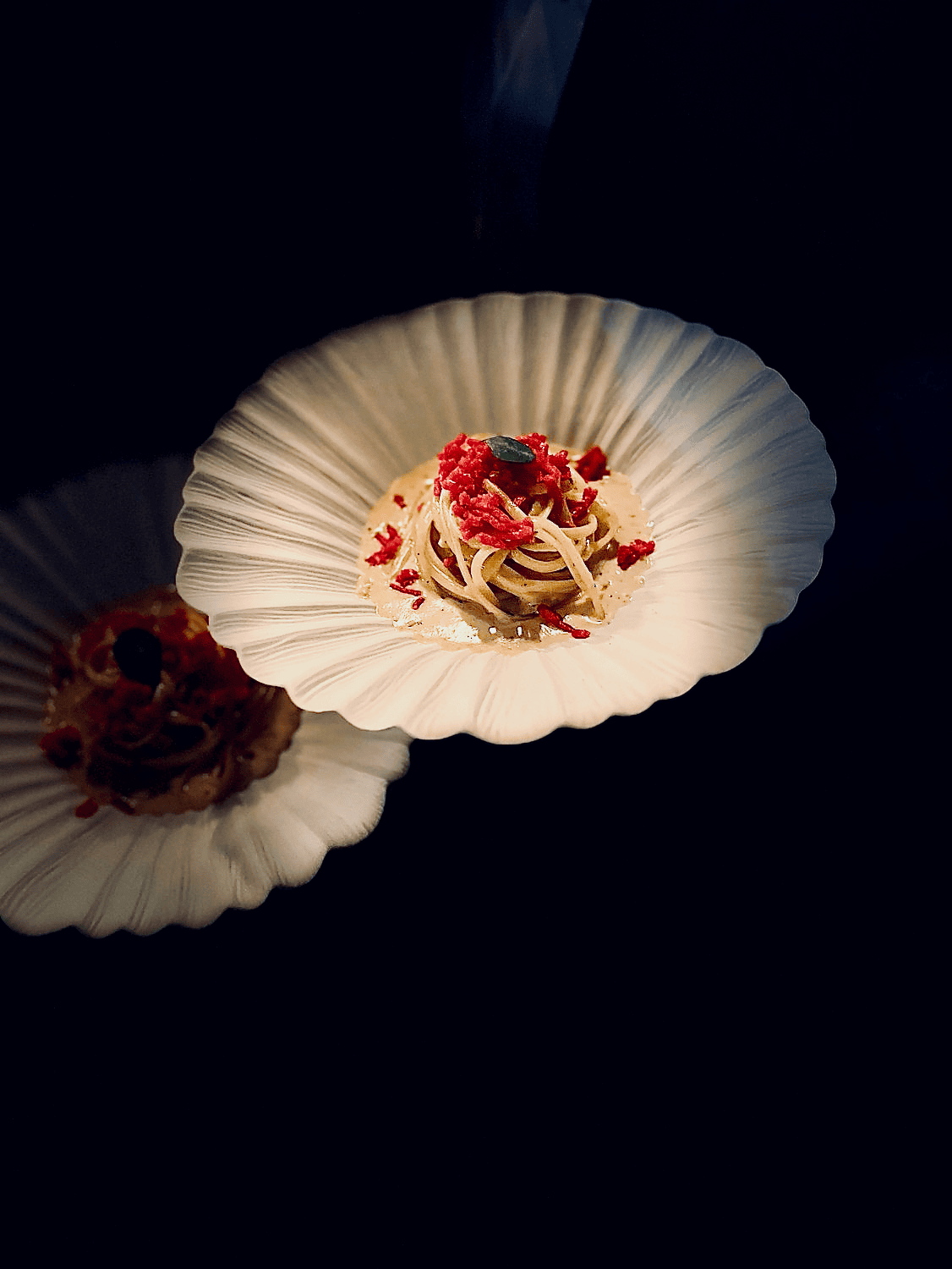 Tonnarelli-spaghetti_cacio-e-Pepe_pecorino_tartare-di-manao